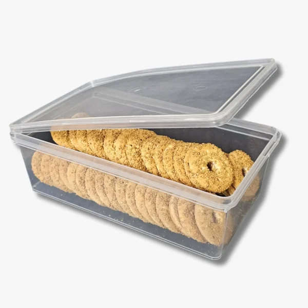 DKK1538: 1500 ml Kurabiye Ambalajı  Kap & Kapak