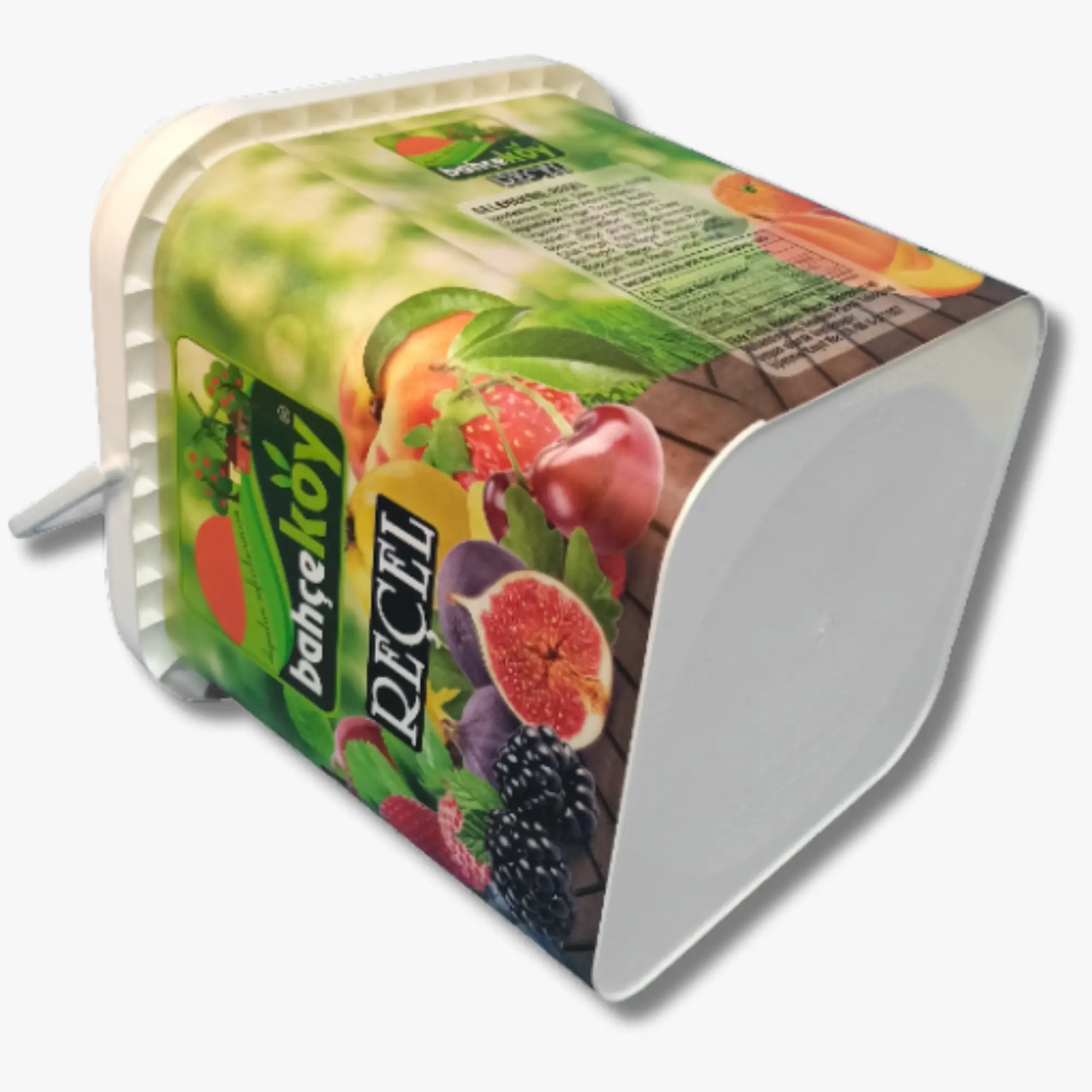 5800 ml Kare Kova & Kapak