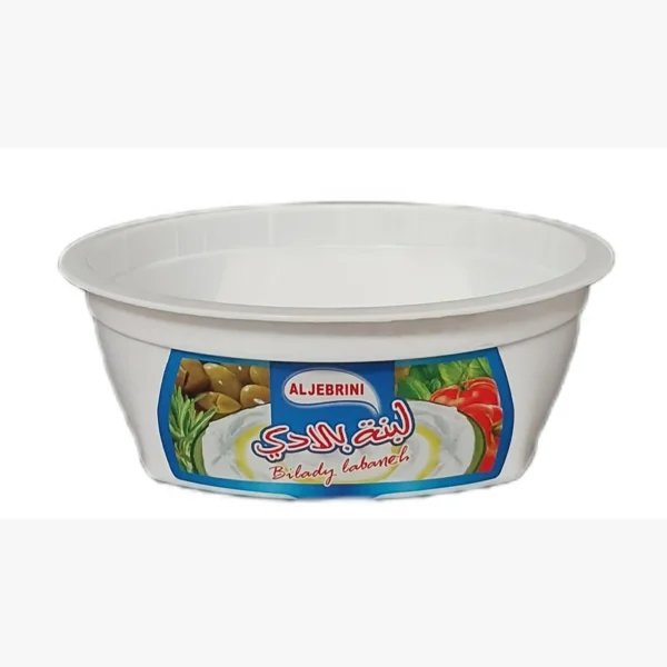 DOF290: 9oz Labneh and Cream Container with Foil Seal