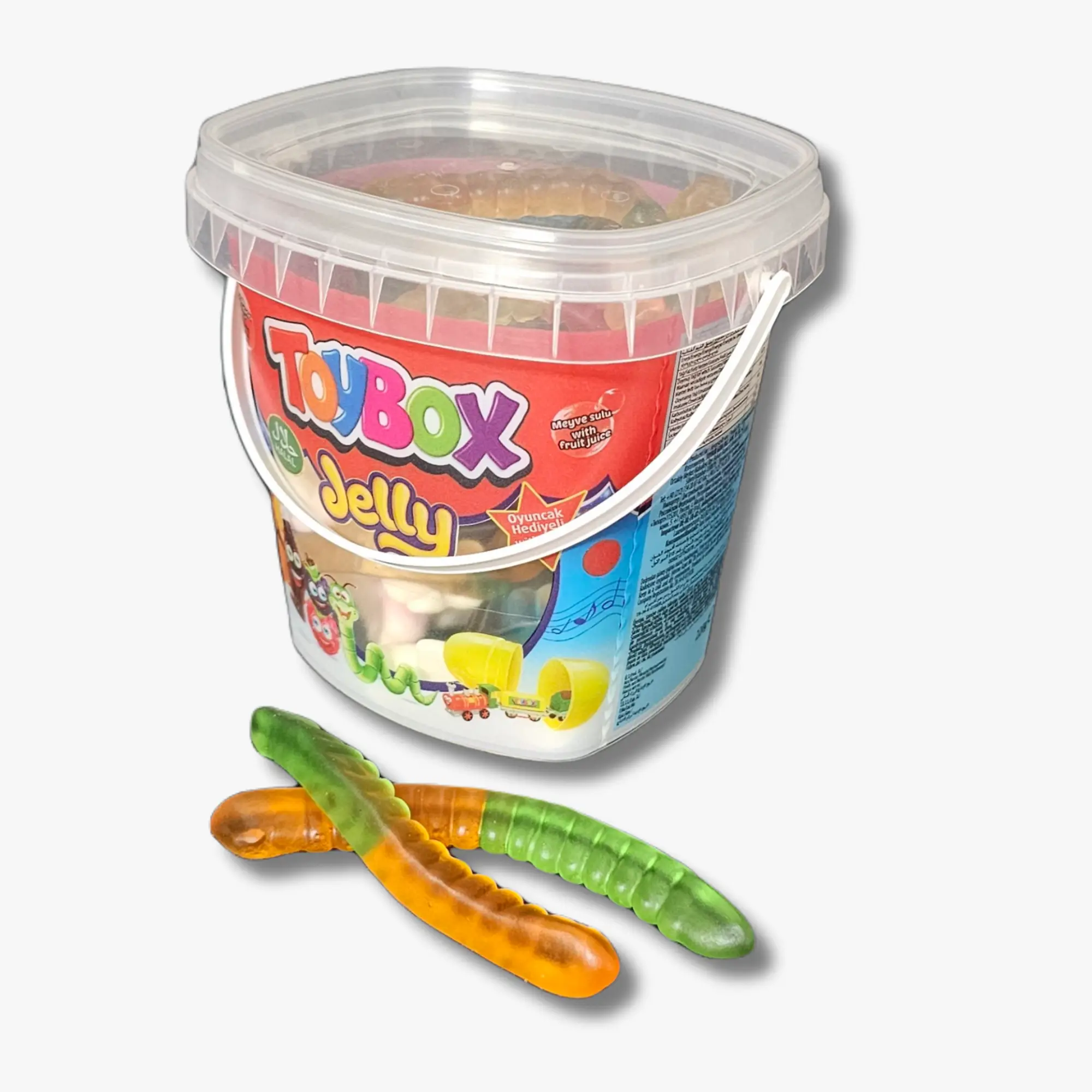 DOK380 380cc Tub & Lid for Jelly and Soft Candy