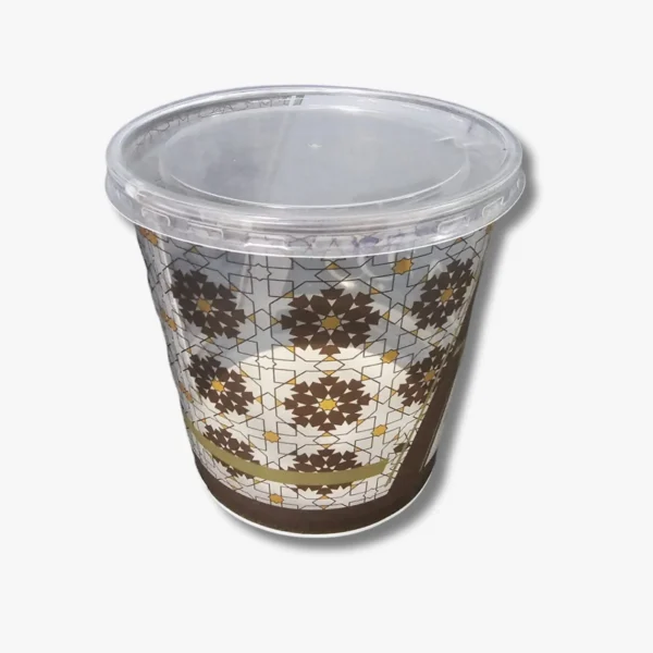 DSV1000: 32 oz Custom PP Popcorn Cup with Lid