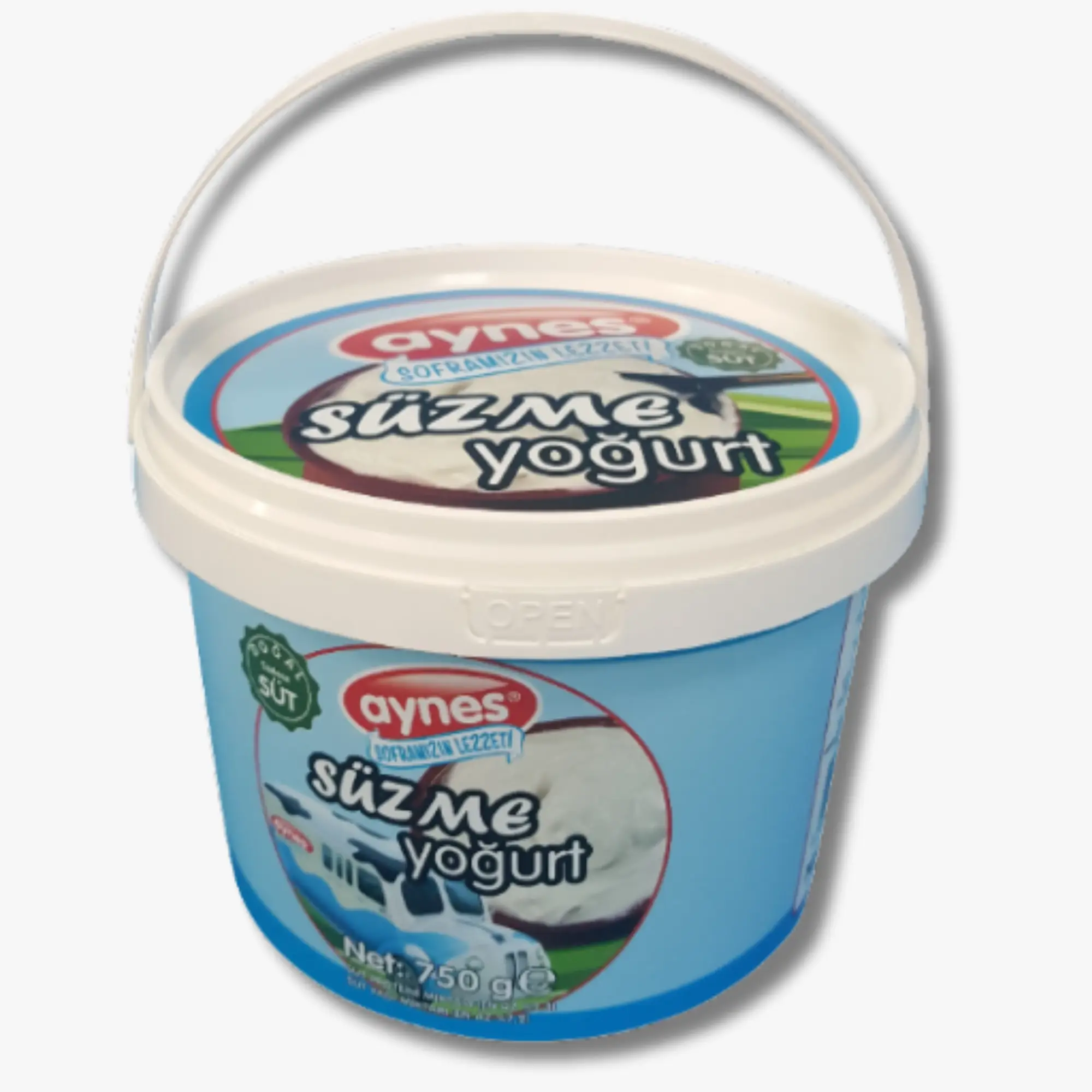 DYK705 24 Oz Round Bucket with Handle