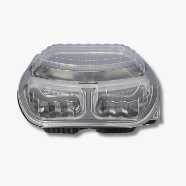PS25011: Three Compartment Microwavable Meal Box