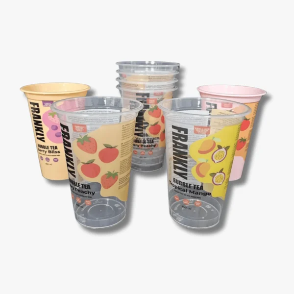 DPB400: 400 ml ,Plastik Bardak / IML BASKILI